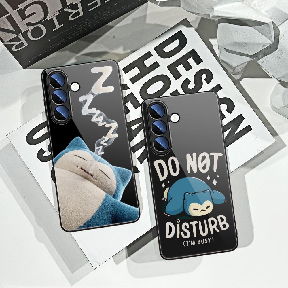 Samsung Galaxy A55 - เคสโทรศัพท์ลายเกม Hot P-Pokemons Snorlax สำหรับ Samsung