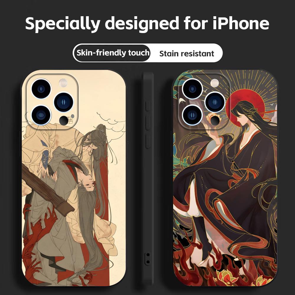 Apple Iphone 15 Pro Max - อะนิเมะร้อนMo Dao Zu ShiสําหรับiPhone 16 16e
