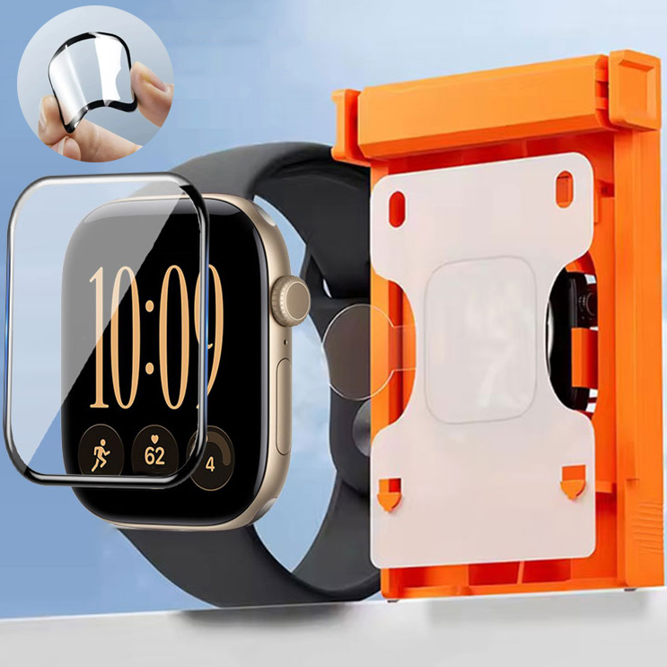 Flexible Tpu Film - ฟิล์มกันรอยหน้าจอสำหรับ Apple Watch Series 12 ขนาด