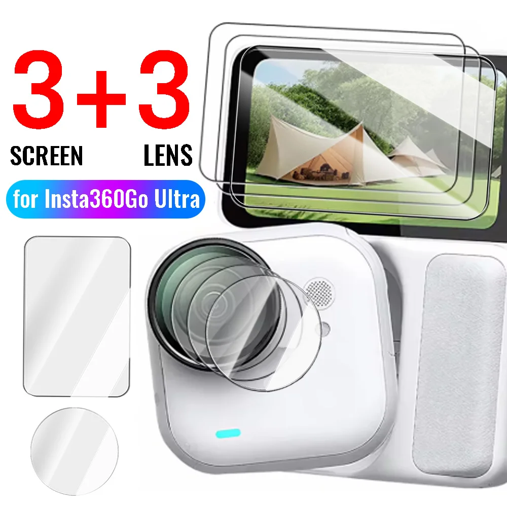 Flexible Tpu Film - ฟิล์มกันรอยหน้าจอ Insta360GO Ultra ความแข็ง 9H กระจกนิรภัยแบบยืดหยุ่น