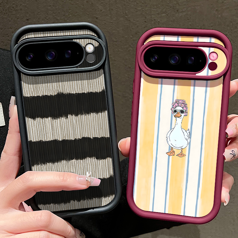 เคสโทรศัพท์ TPU ลายทางม้าลาย ส - Google Pixel 9 Pro บทวิจารณ์และราคา