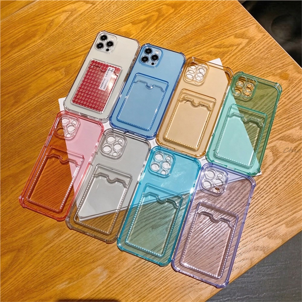 เคสโทรศัพท์แบบใส มีช่องใส่บัตร - Camera Lens Protector บทวิจารณ์และราคา