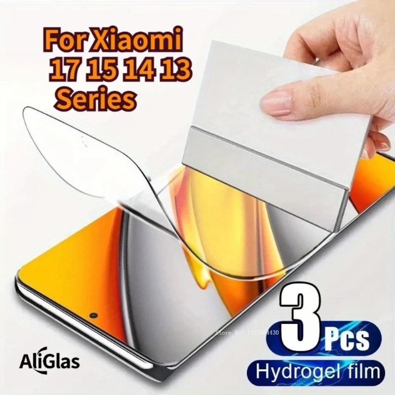 3 ชิ้นฟิล์มไฮโดรเจลสำหรับเสี่ย - Flexible Tpu Film บทวิจารณ์และราคา